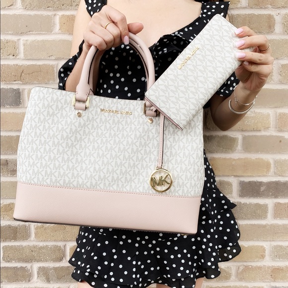 Michael Kors large Satchel Bag Wallet Set - Picture 6 of 10